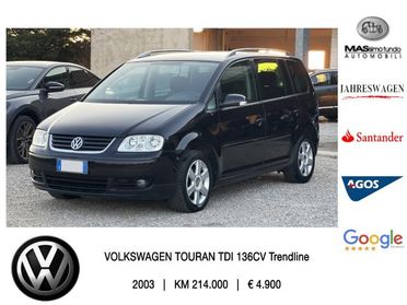 VOLKSWAGEN Touran TDI 136CV Trendline 7 posti