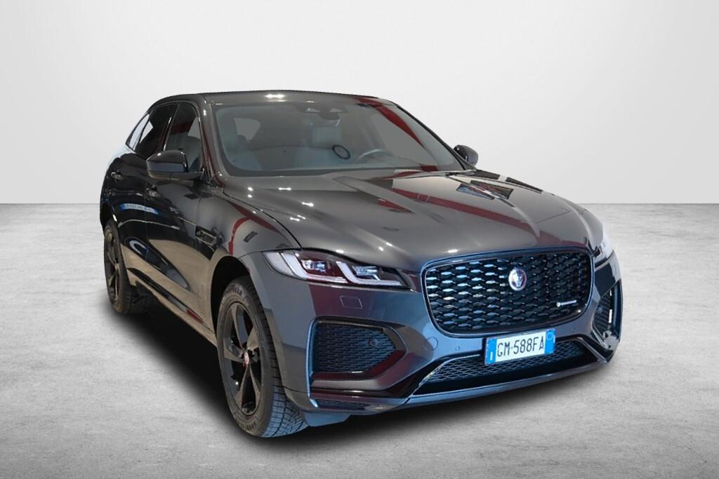 JAGUAR F-PACE 2.0D 163CV AUTOM. AWD R-DYNAMIC S ( FARI LED - PELLE - ADAPTIVE CRUISE - AMBIENT LIGHTS - NAVI - MIRROR - PDC - TELECAMERA POST. - CERCHI 19 )