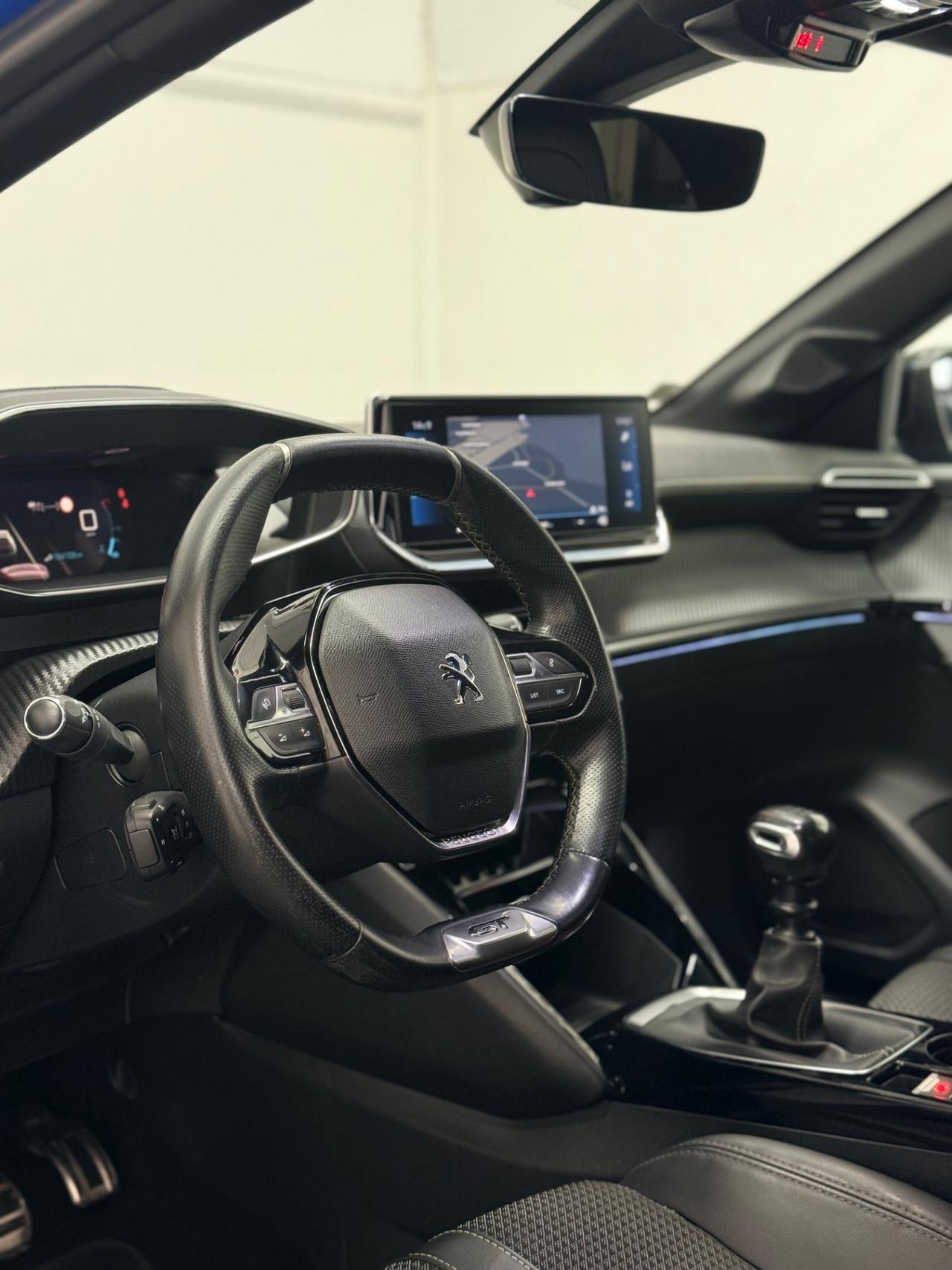 Peugeot 208 1.2 100 CV 5P GT Line 01/2020 EURO 6B NEOPATENTATI