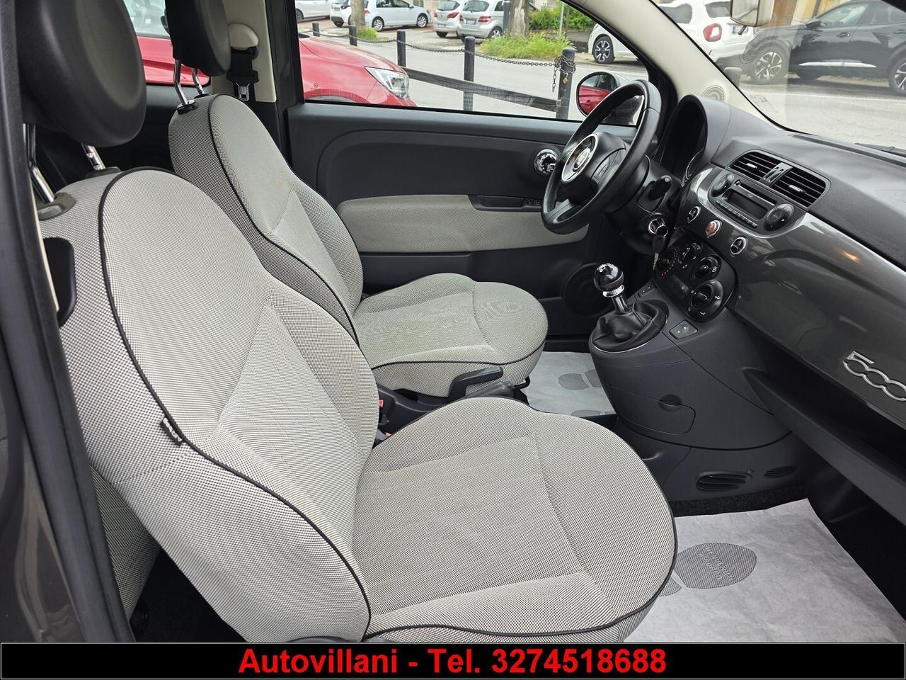 Fiat 500 1.2 LOUNGE cv 70 ANNO 2014