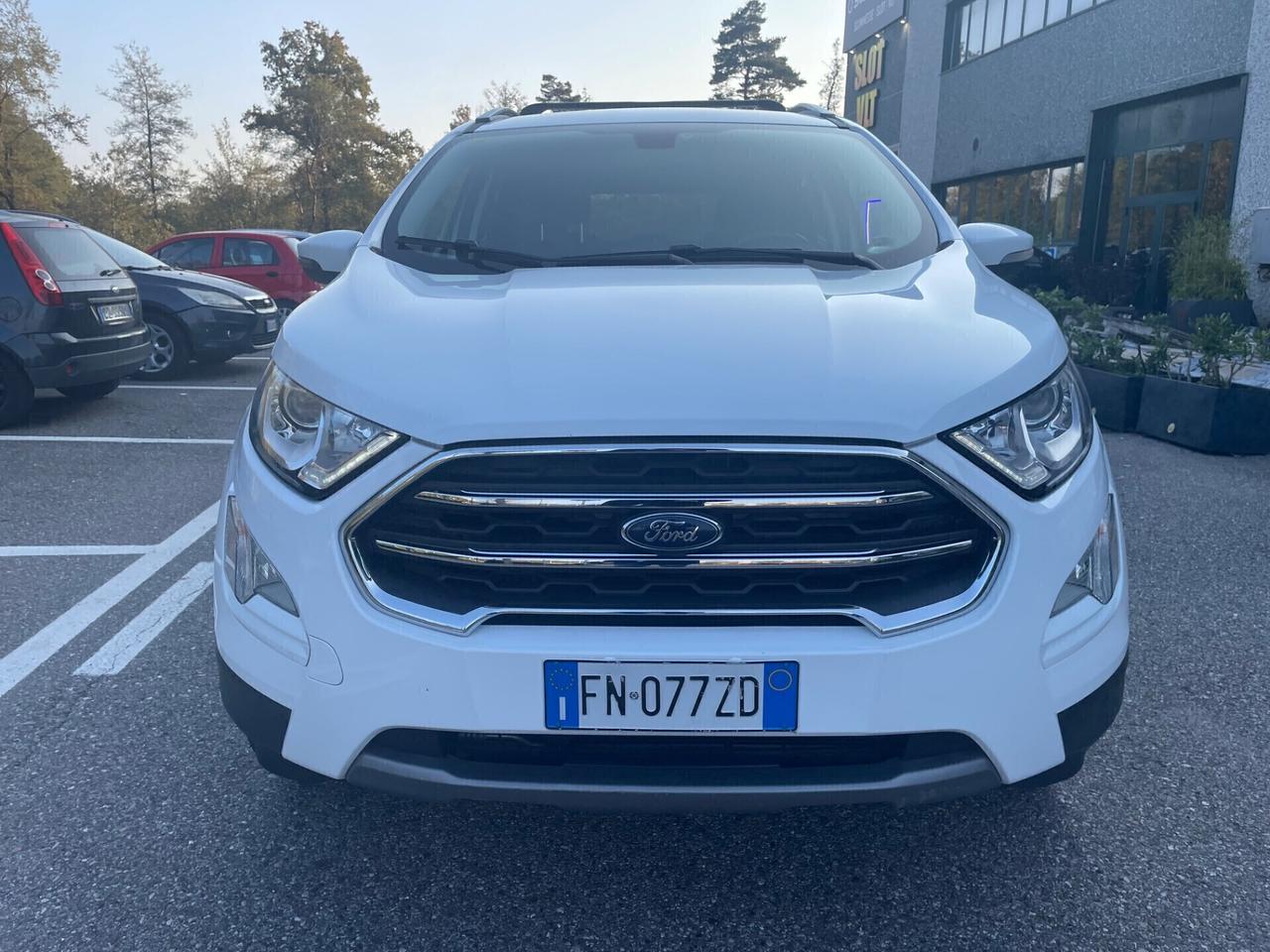 Ford EcoSport 1.0 EcoBoost 125 CV*Tetto*Navi*Cerchi*Neopatentati*