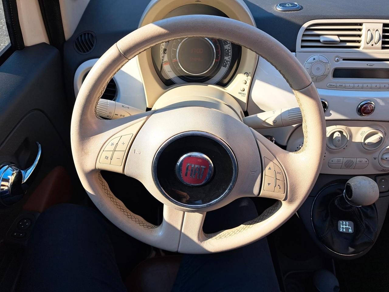 FIAT 500C 1.2 69CV KM 124846-2010