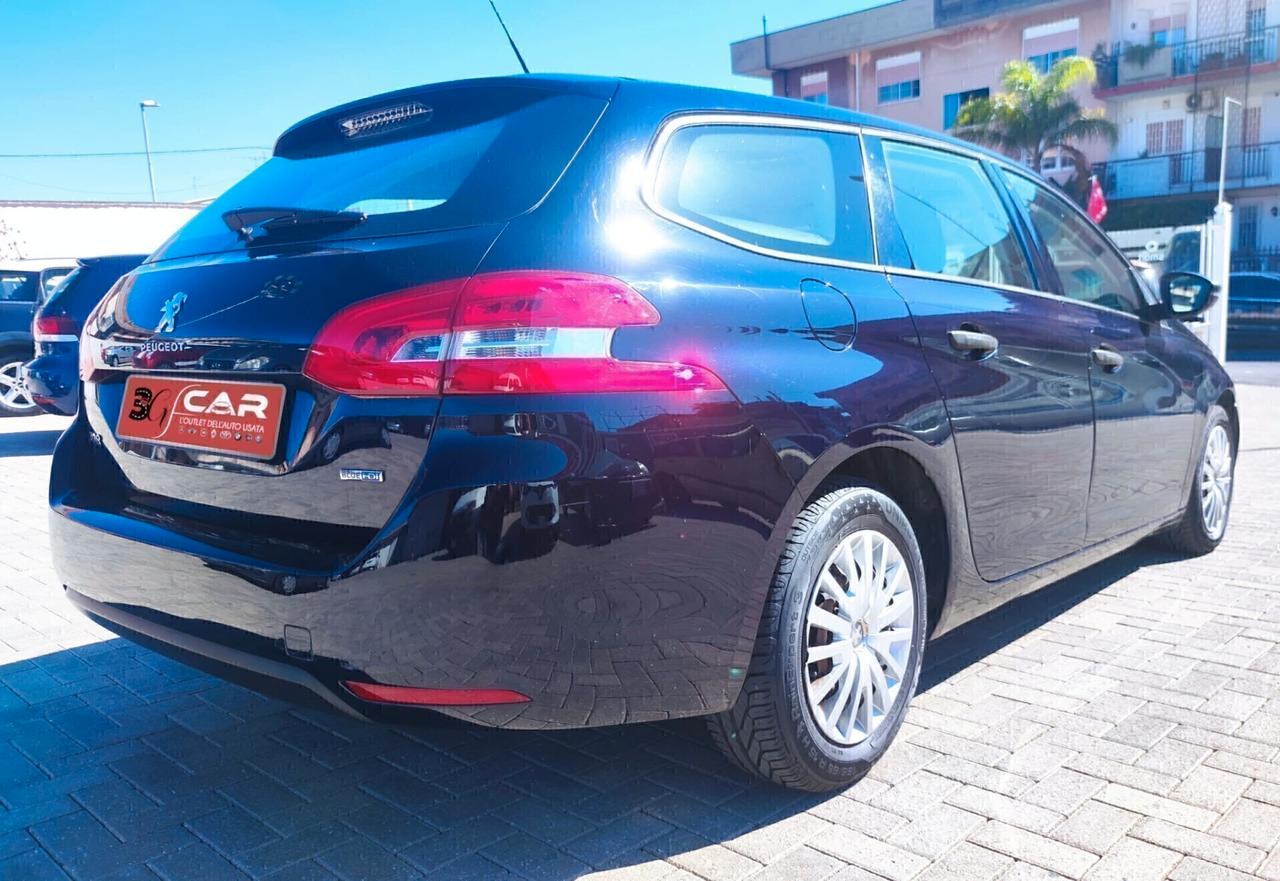 Peugeot 308 1.6 Blue-HDi Diesel, CV 100, km 99.500, anno 09/2015.