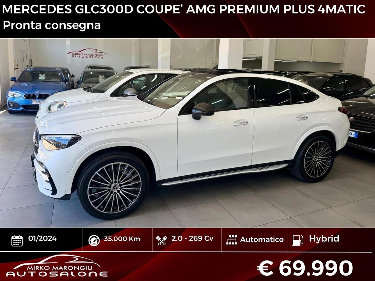 Mercedes GLC coupe 300 AMG Line Premium Plus