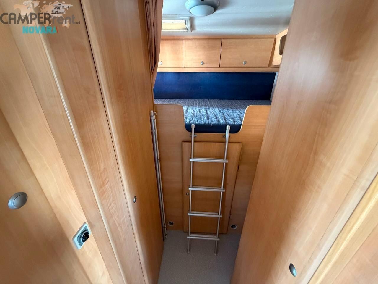 Challenger GENESIS 192 - LETTO MATRIMONIALE IN CODA E GARAGE