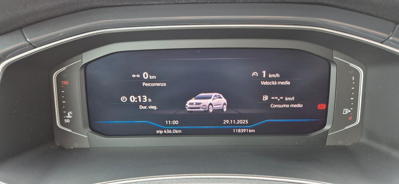 Volkswagen T-Roc 1.6TDI Advan.- 2019-Garanz3anni