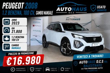 Peugeot 2008 BENZINA 100 CV MOD. 2024 ALLURE