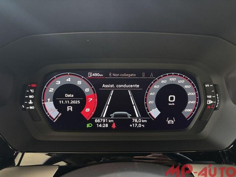 Audi A3 A3 SPB 35 TFSI S tronic UNICO PROPRIETARIO