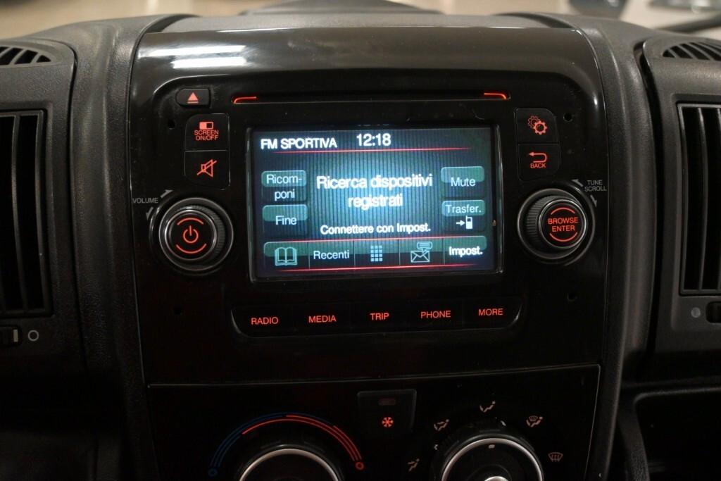 FIAT DUCATO 35 2.3MJT 130CV PLM-DC CABINATO MAXI + GRU 7 POSTI PORTATA 1505KG