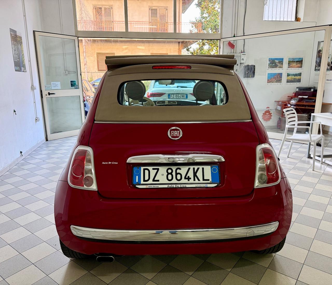 Fiat 500 C 1.2 benzina Lounge Cabrio