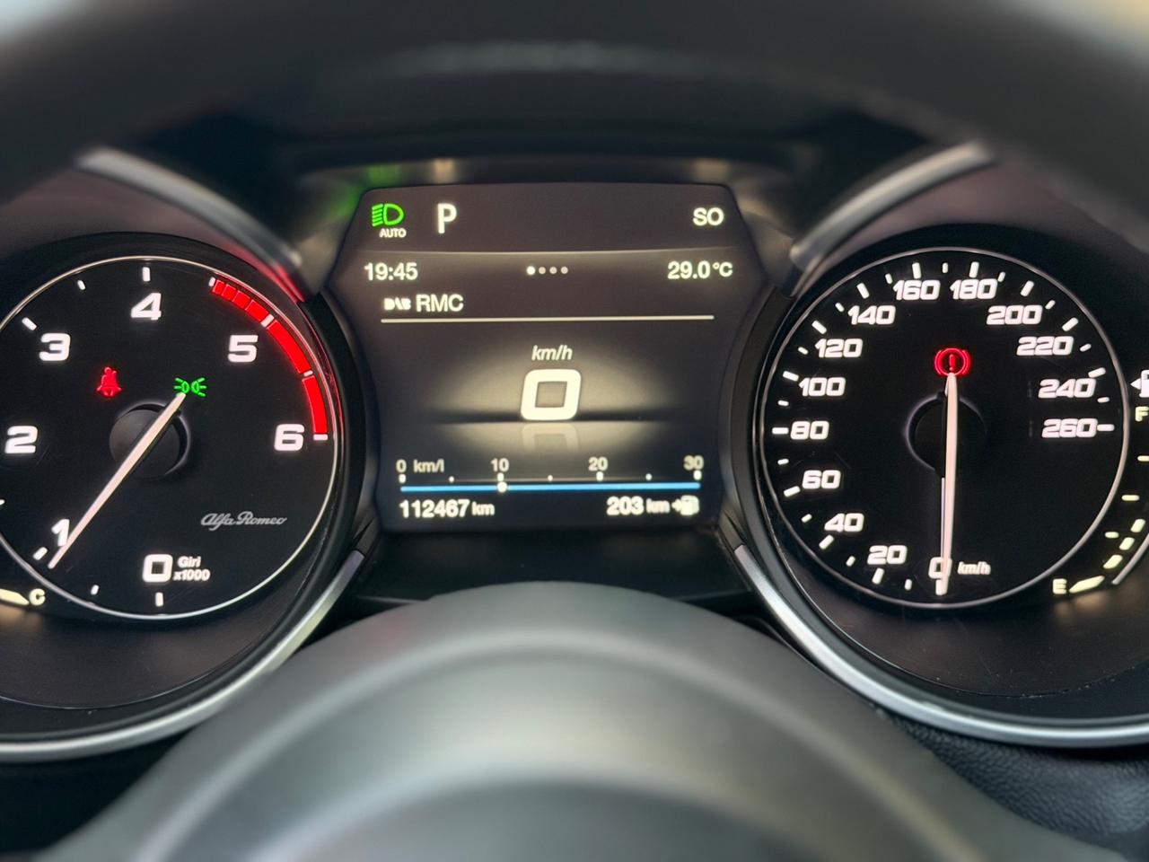Alfa Romeo Stelvio 2.2 Turbodiesel 190 CV AT8 Q4 Sport-Tech CERCHIO 20’