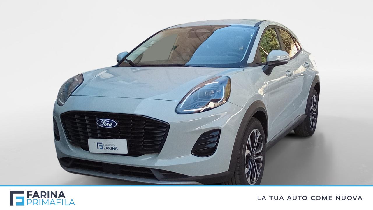 FORD Puma Titanium 1.0 EcoBoost Hybrid 125CVTrasmissione manuale a 6 rapporti Trazione anteriore