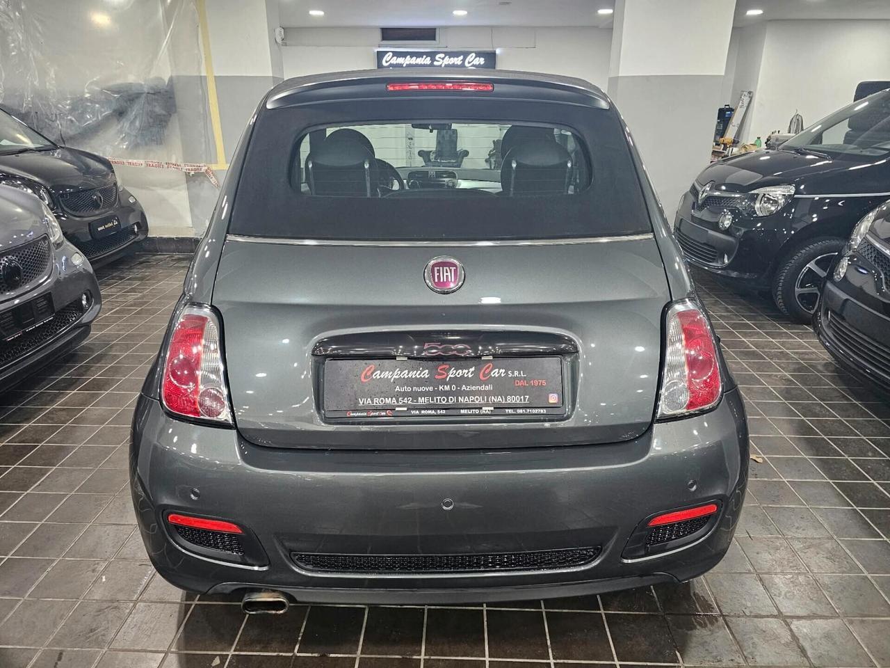 Fiat 500 NUOVA 500C CABRIO S EDITION 1.2 BENZ 69CV - COME NUOVA.