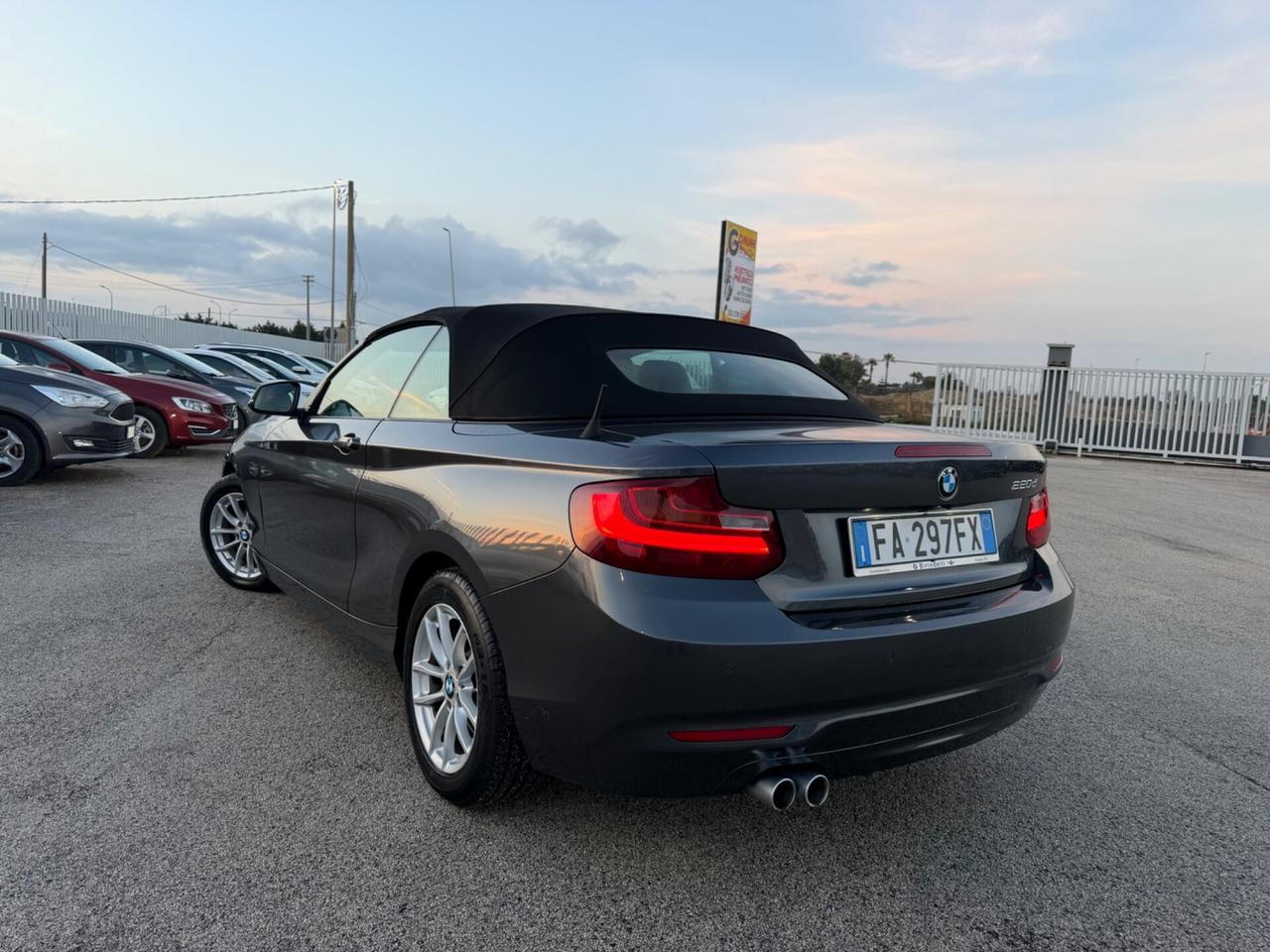 BMW 220d 190CV CABRIO STEPTRONIC FULL MY15