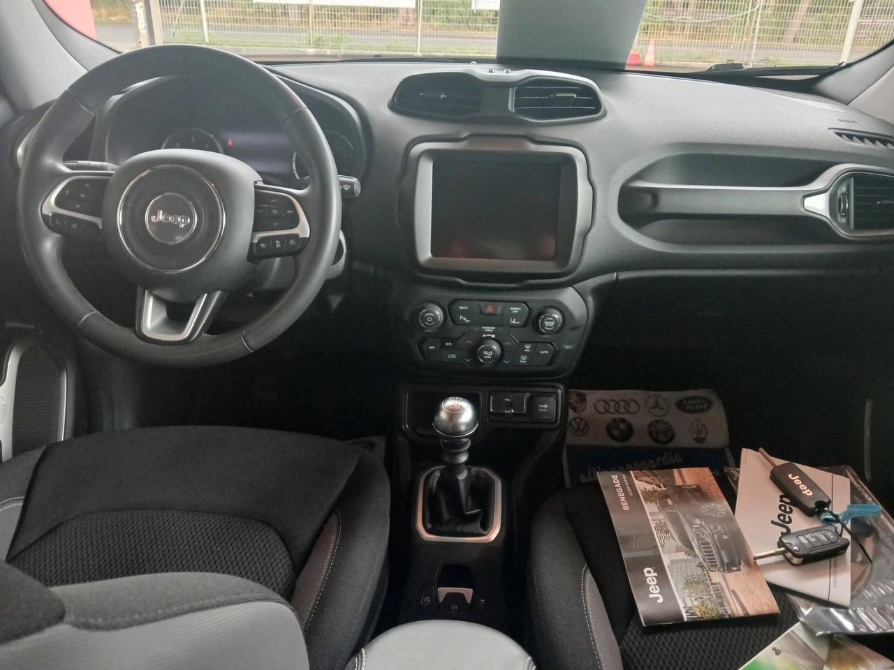 Jeep Renegade 1.6 Mjt 130 CV Limited km 54400 radar monitor GARANZIA PREZZO REALE