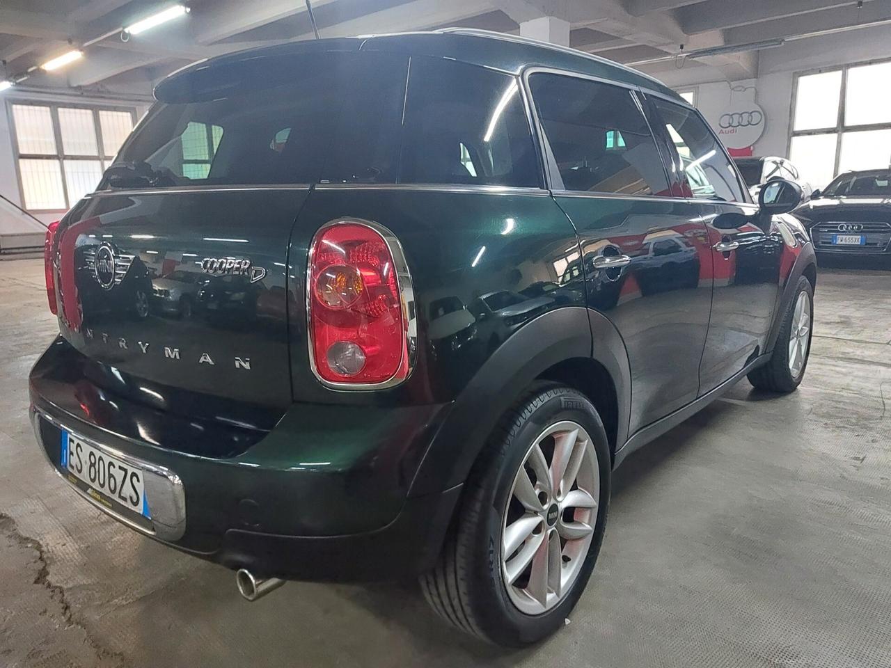 Mini Cooper D Countryman Mini 1.6 COOPER D COUNTRYMAN C.LEGA 17" CLIMA AUT PACK LUCI !!!!