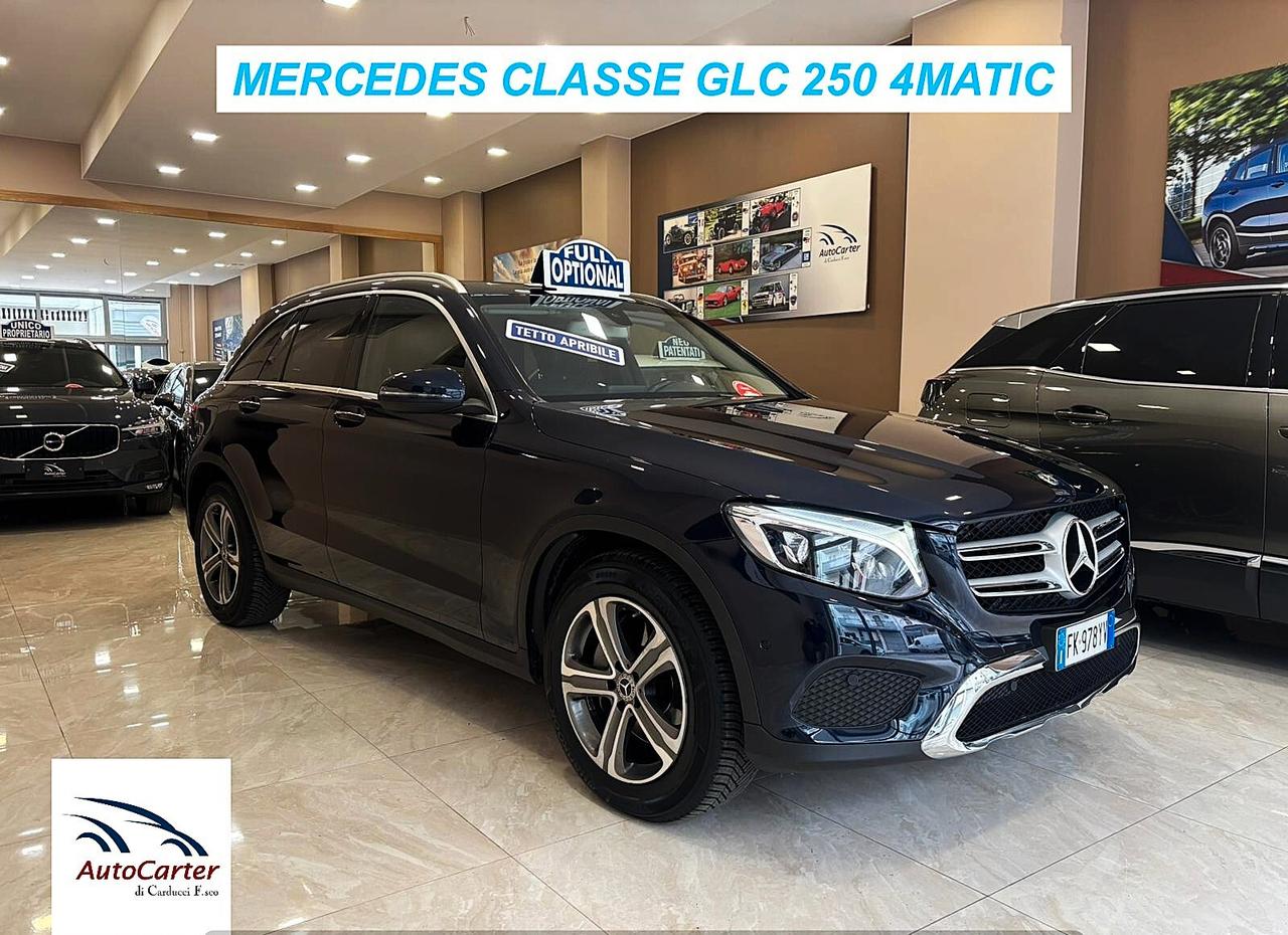 Mercedes GLC 250 4matic **TETTO**FULL