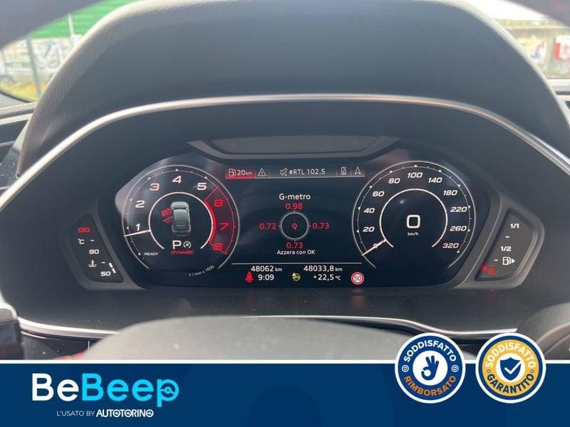 Audi Q3 SPORTBACK RS 2.5 QUATTRO S-TRONIC