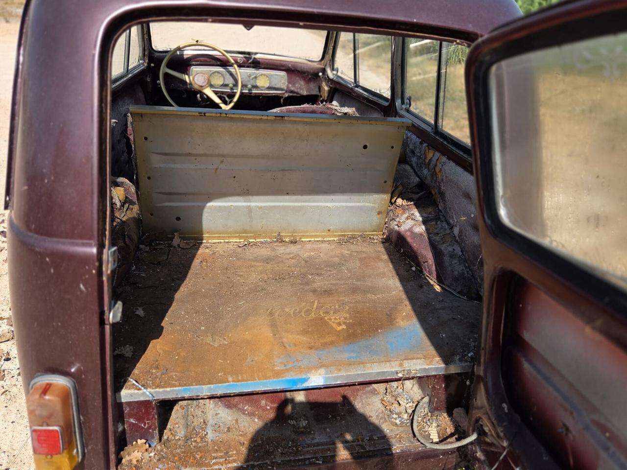 Fiat Topolino 500C BELVEDERE METALLICA -DA RESTAURO-