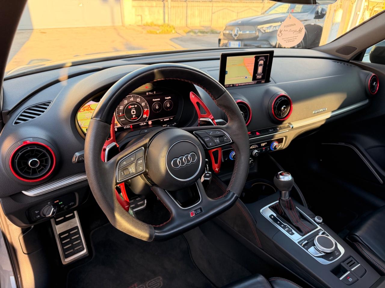 Audi RS3 SPB 2.5 TFSI quattro TETTO BANG OLUFSEN SEDIE GUSCIO
