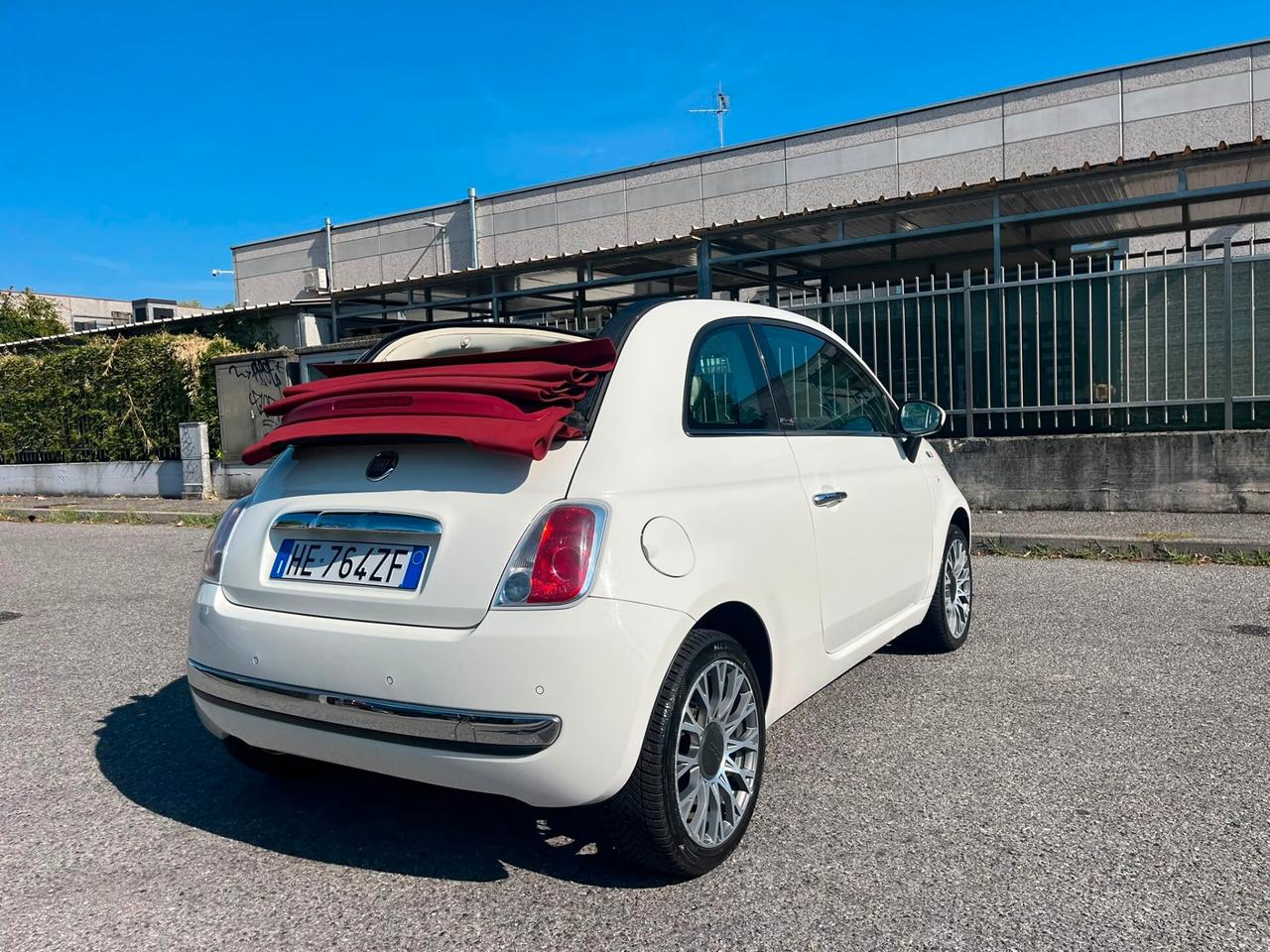 Fiat 500 1.2 benz cabrio solo 59.000 km