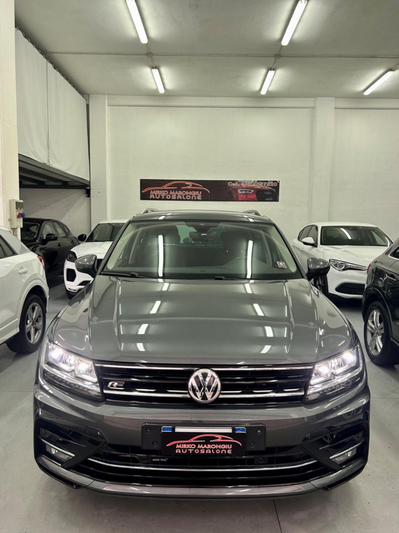 VW TIGUAN 2.0 150 cv R LINE FULL OPTIONAL finanziabile