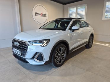 Audi Q3 SPORTBACK 35 1.5 TFSI S-TRONIC S LINE TETTO PELLE LED NAVI CERCHI 19" CARPLAY 360°