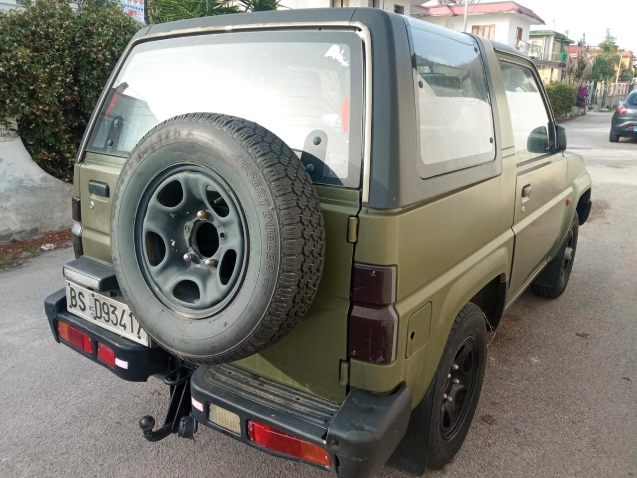 Daihatsu Feroza GANCIO TRAINO 4X4 TOP CORTO, NEO PATENTATI - AUTO STORICA - BOLLO ESENTE -