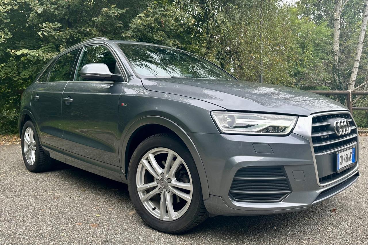 Audi Q3 2.0 TDI 150 CV quattro pack S-LINE