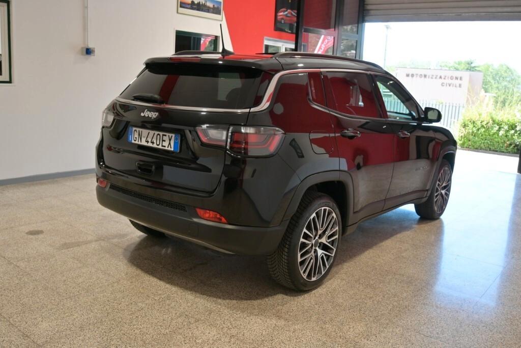 JEEP COMPASS 1.6 M-JET 16V 130CV 6M. 2WD LIMITED ( FARI LED - TETTO PANORAMICO APR. - COCKPIT - ADAPTIVE CRUISE - MIRROR - TELECAMERA POST. - CERCHI 19 )