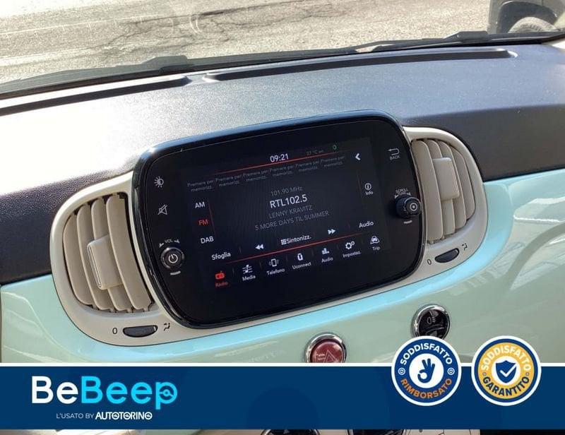 FIAT 500 1.0 HYBRID CONNECT 70CV