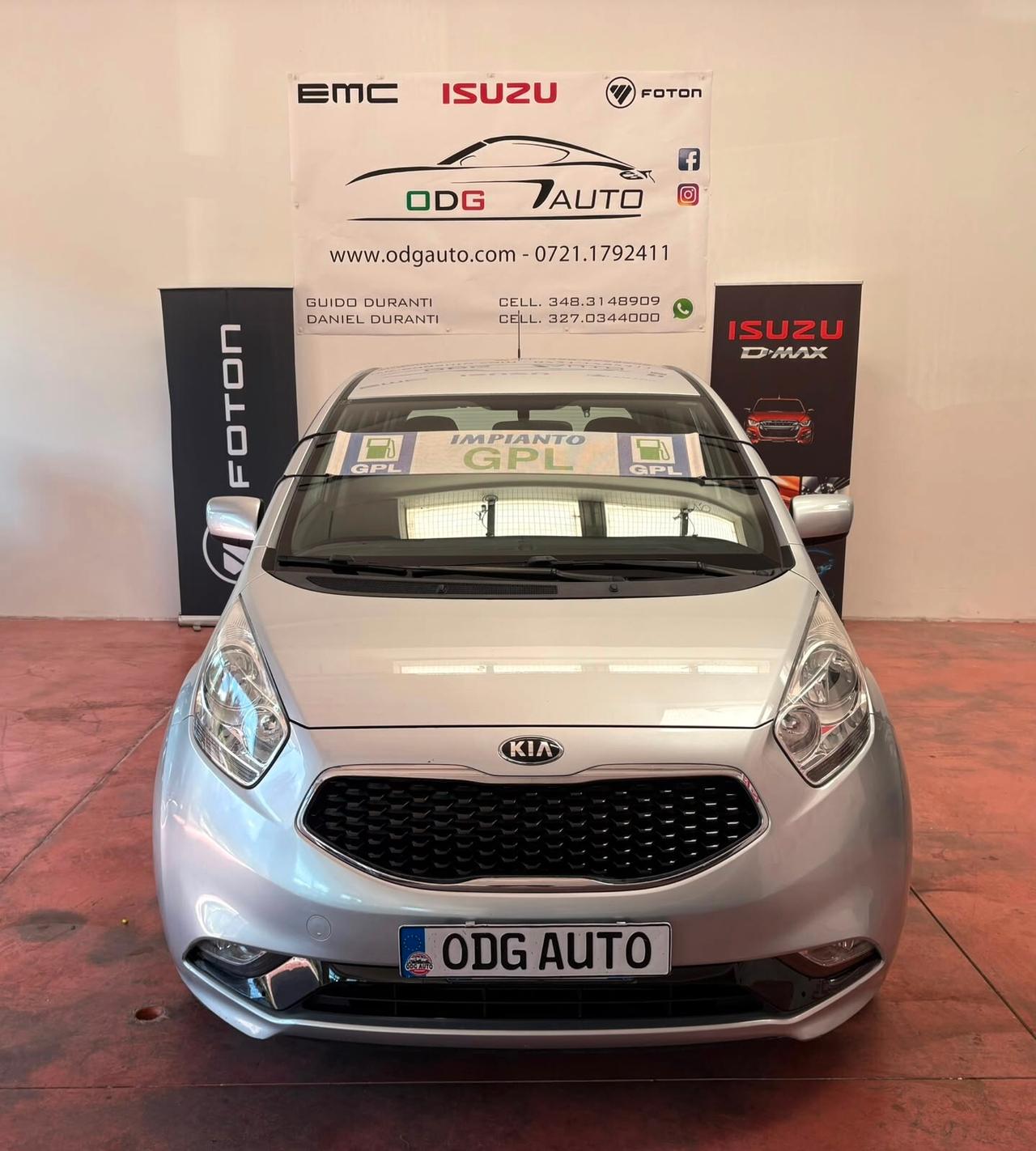 KIA VENGA GPL orig.KIA 1.4 CV 90 Per NEOPATENTATI Km 200.906 garanzia 12 mesi