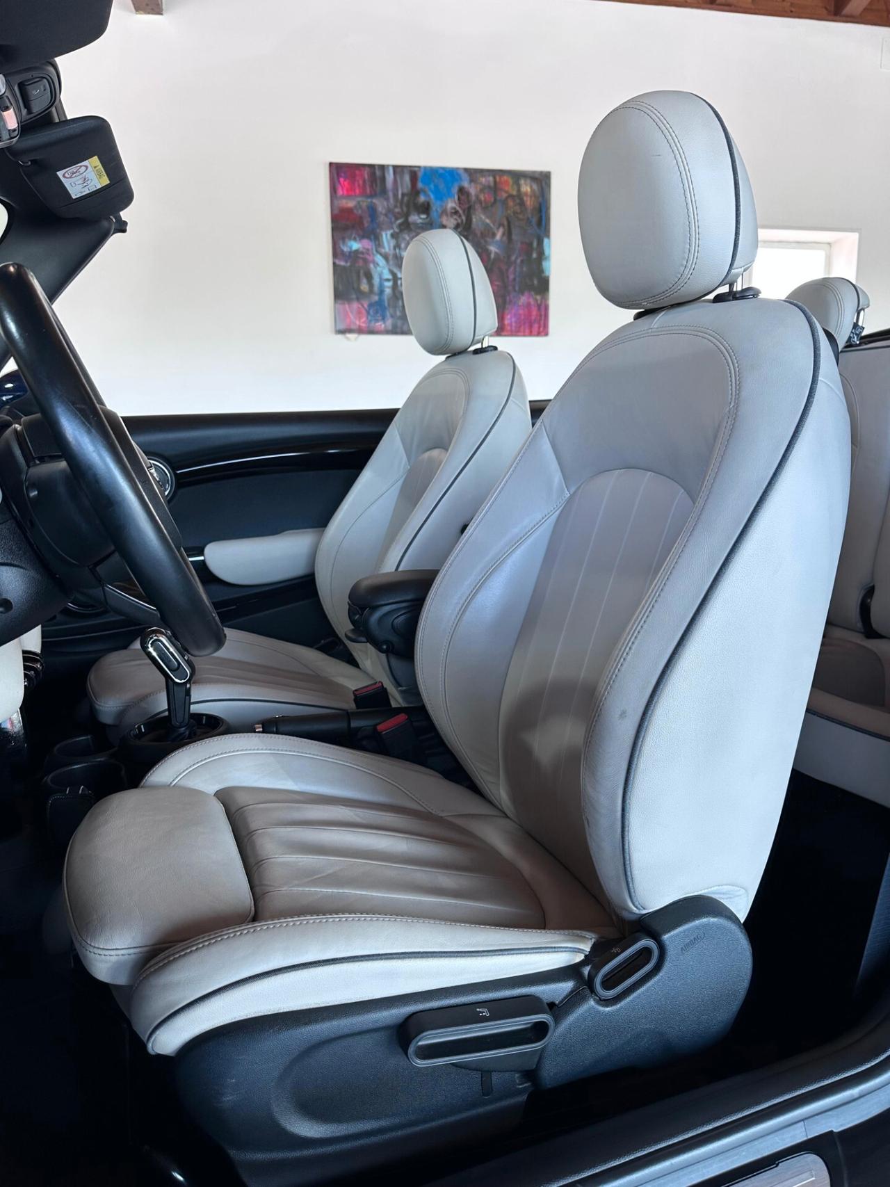 Mini Cooper D Cabrio 1.5 Hype auto 7m my18 *UniProprietario*LapisLuxuryBlue*FariBiLed*Cerchi18'*