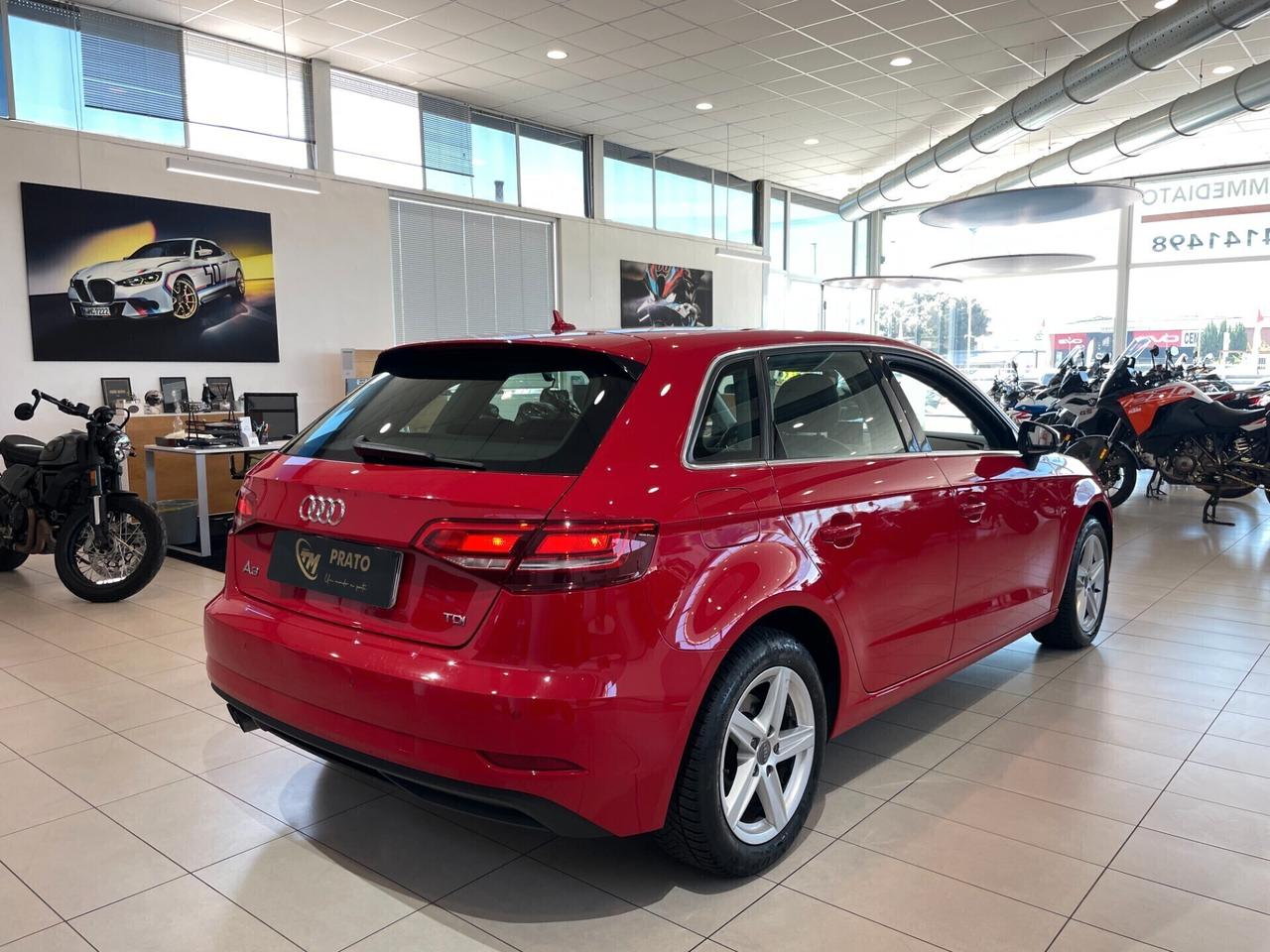 AUDI A3 SPORTBACK Sportback 35 2.0 tdi Sport 150cv s-tronic 7m 2018