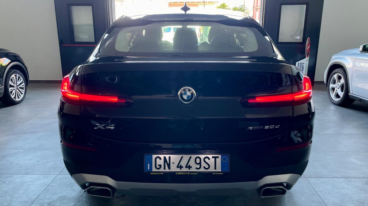 BMW X4 2.0 X-DRIVE 20D 48V 190 CV - FULL LED, PELLE, CARPLAY