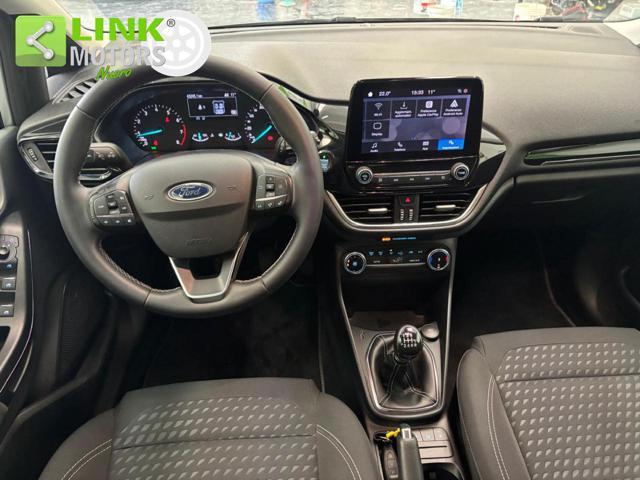 FORD Fiesta 1.0 Ecoboost Hybrid 125CV KM CERT, FUL-LED.