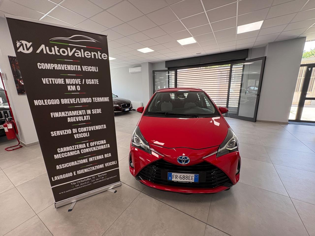 Toyota Yaris 1.5 B 75cv 2018km 65000 neopatentati