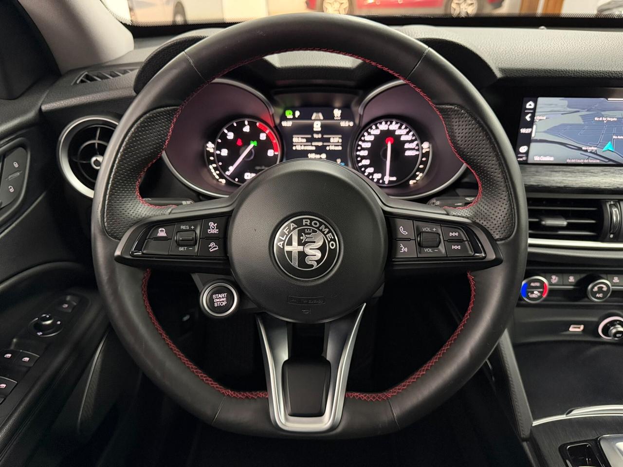 Alfa Romeo Stelvio 2.2 TD 160 CV ROSSO EDIZIONE NAVI RETROCAMERA 2PDC