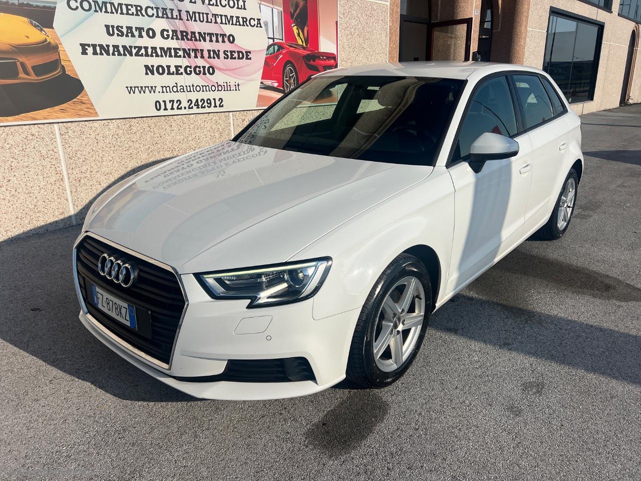 AUDI A3 SPB 30 TDI FARI LED NAVIGATORE
