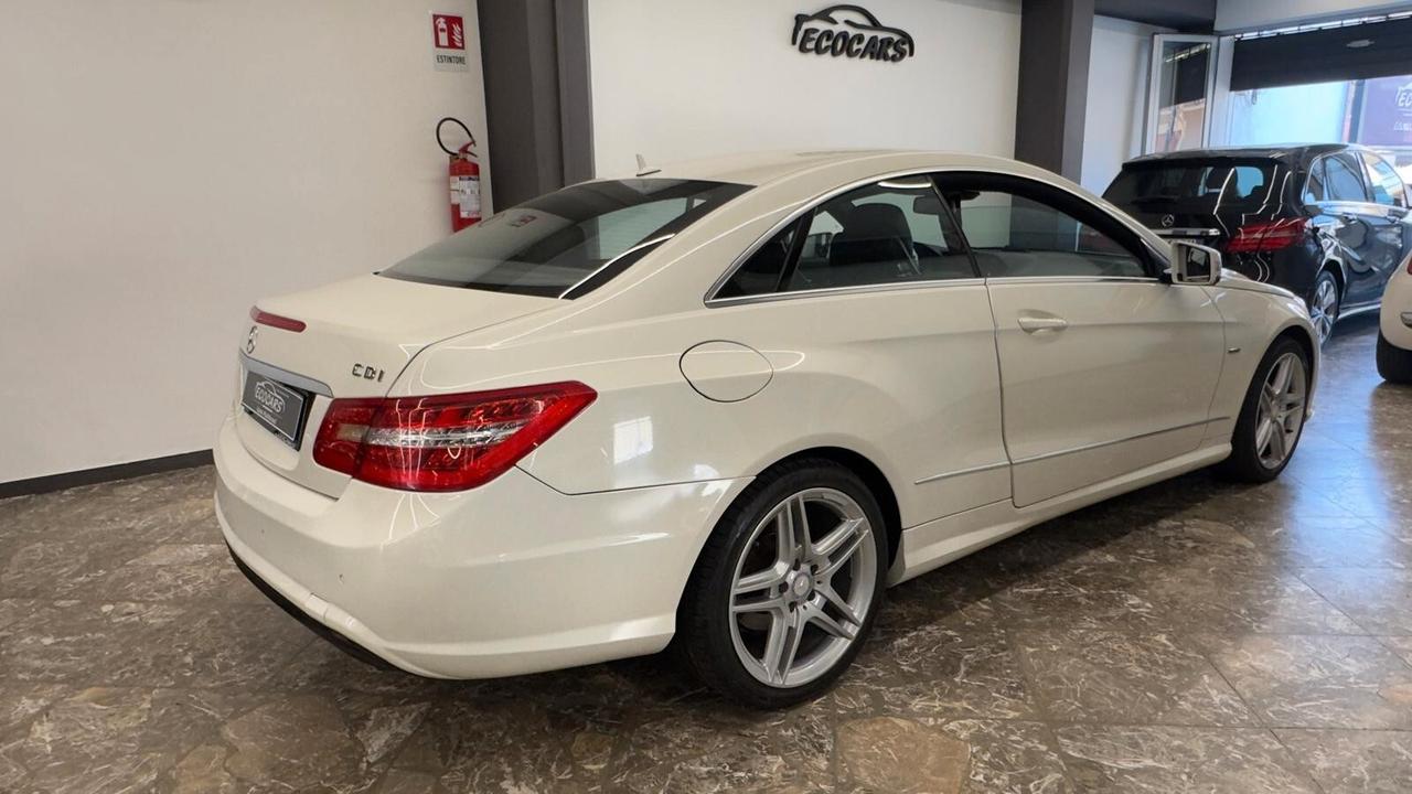 Mercedes E 250 CDI 204cv Coupe' Biturbo Avantgarde AMG 2011