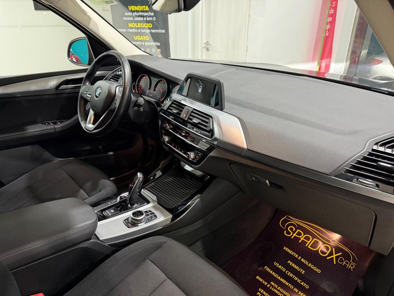 BMW X3 20D X-DRIVE 2018 *KM CERTIFICATI BMW *UNICOPROPRIETARIO