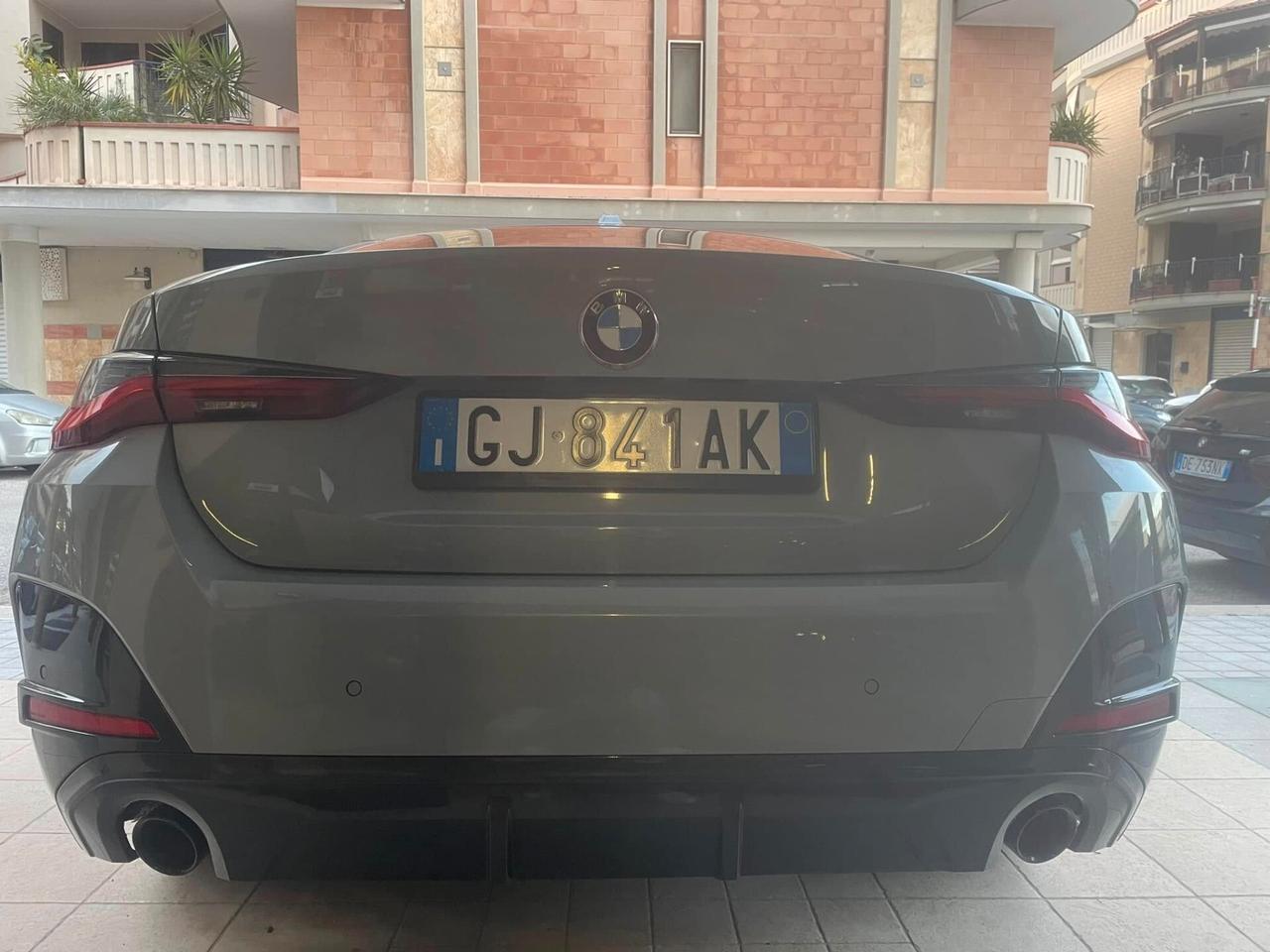 Bmw 420d GC xdrive 48V Msport TETTO NAVY PELLE 19' LED 360