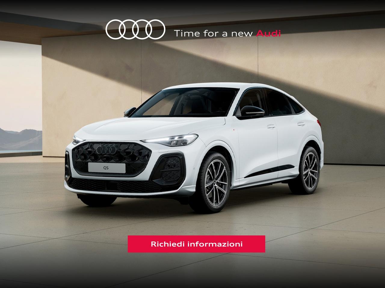 Audi Q5 sportback 2.0 tdi mhev+ s line edition quattro 204cv s-tronic