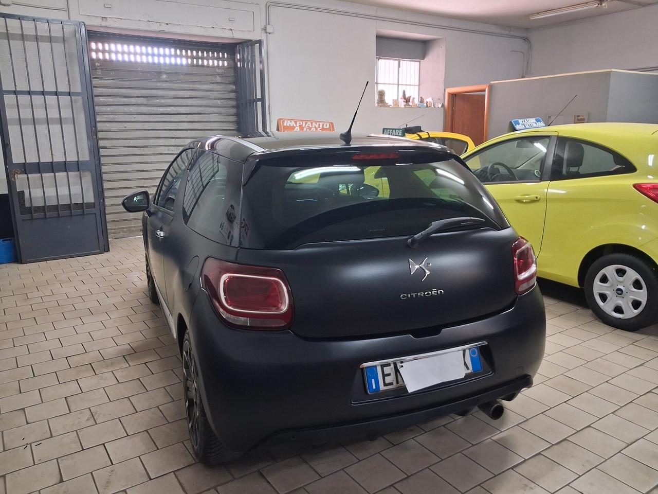 Citroen DS3 Just Black 1.4 GPL unico prop 2013