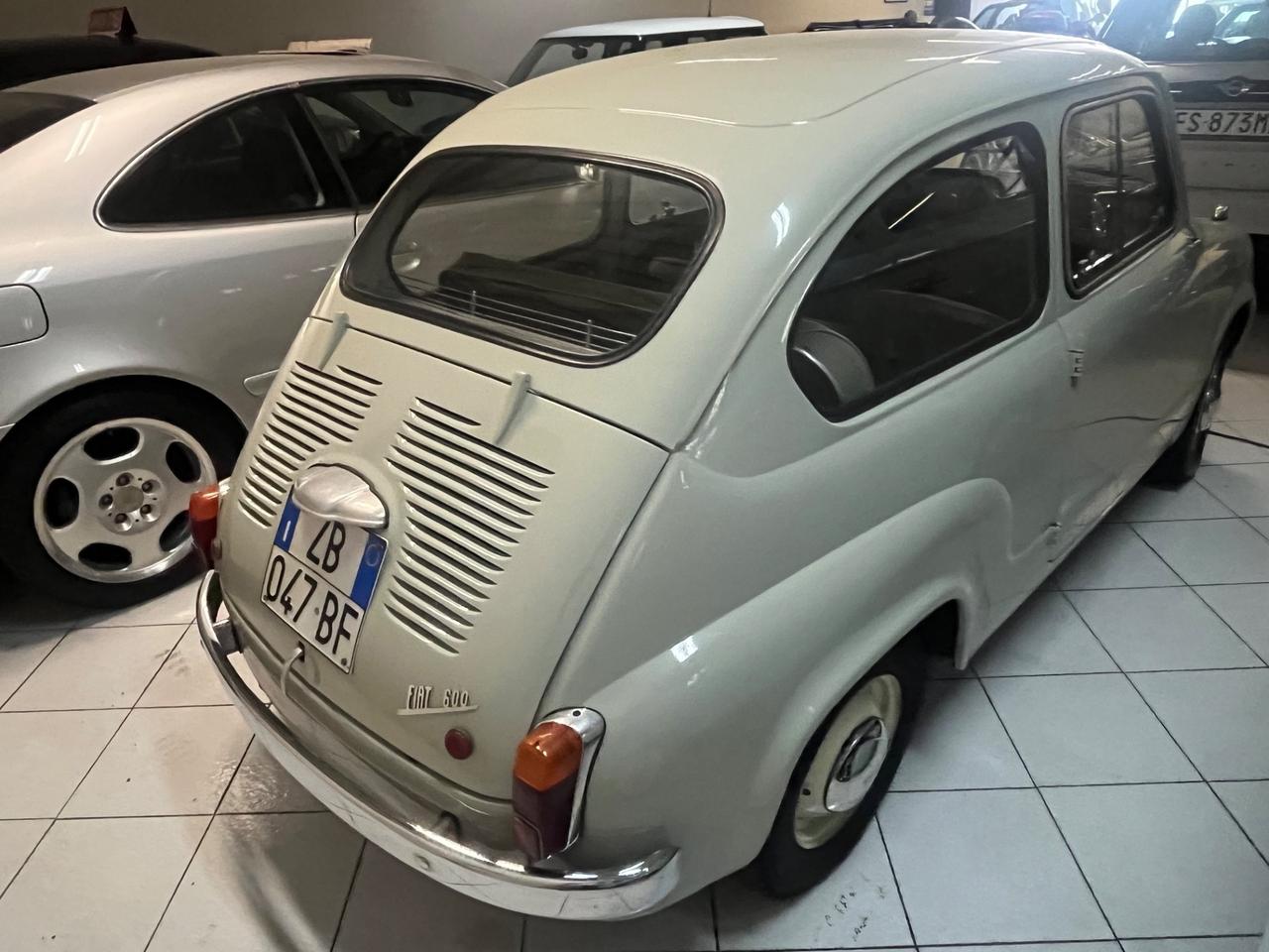 Fiat 600 Prima serie vetri scorrevoli - 1956