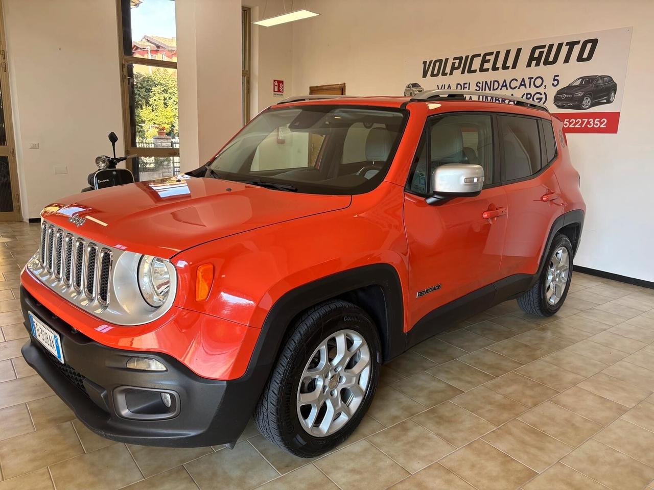 JEEP RENEGATE ANNO 2015 DS 1.6 ADATTA NEOPATENTATI KM 161 MILA