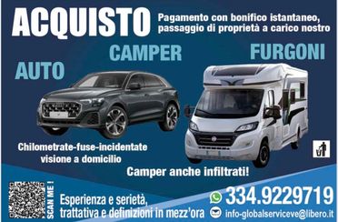 ACQUISTIAMO AUTO-CAMPER