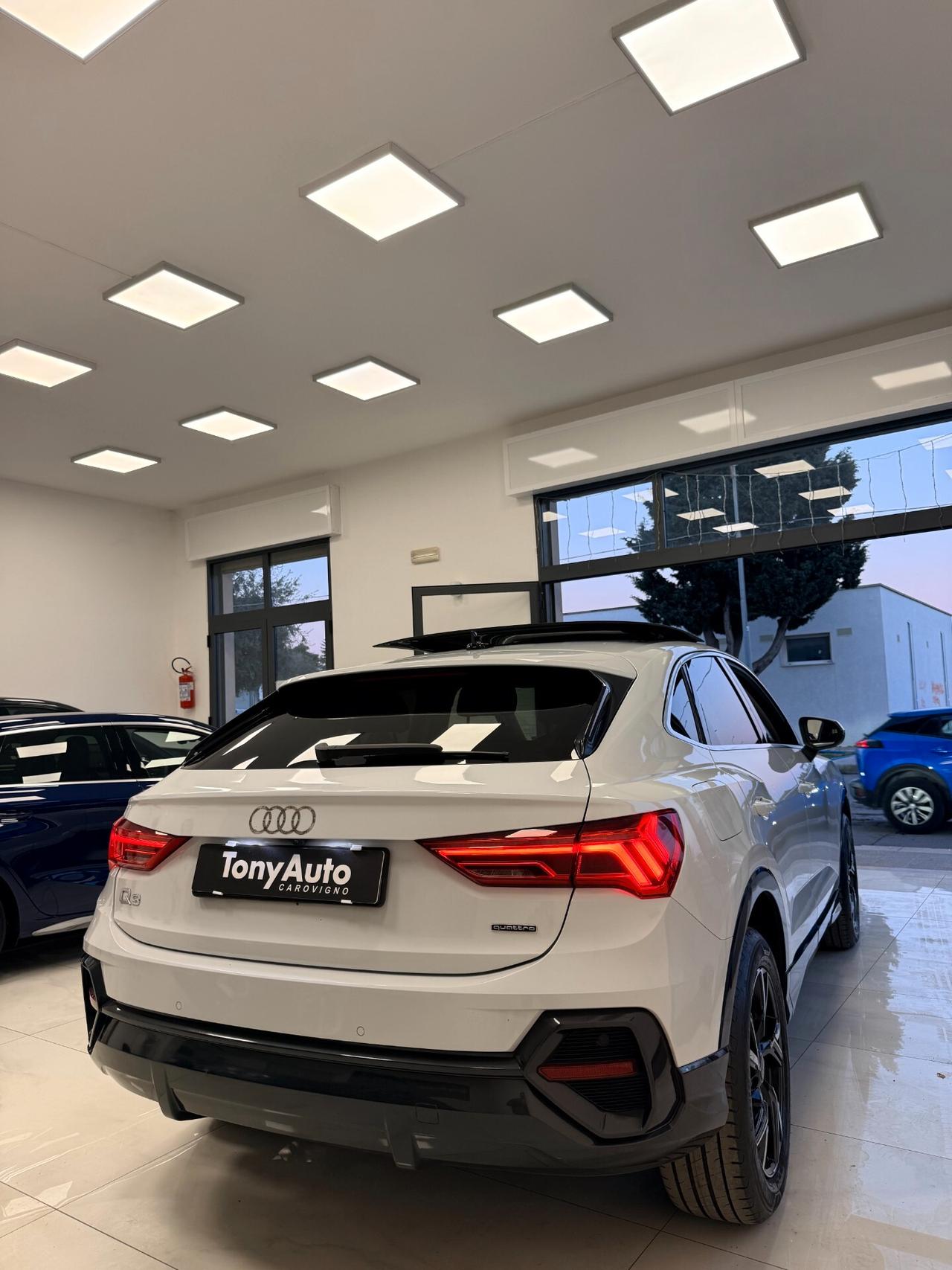 Audi Q3 SPB 40 TDI quattro S tronic 190 C.V CON TETTO APRIBILE,VIRTUAL COCKPIT,APPLE CARPLAY,TELECAMERA