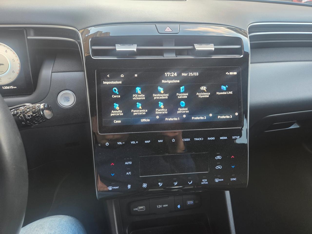 HYUNDAI TUCSON ANNO 2022 SOLI KM 120000 CERTIFICATI