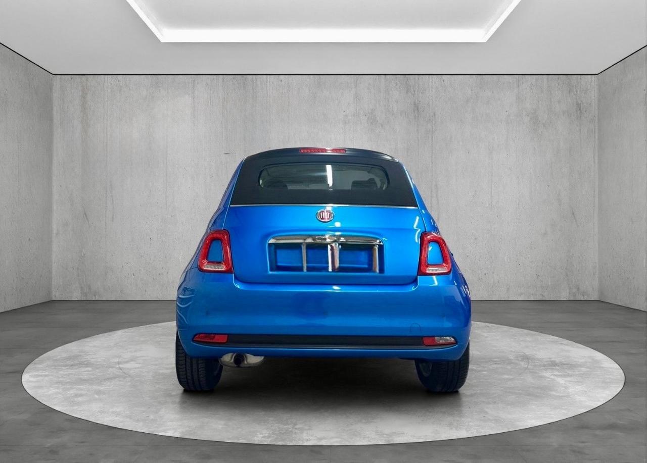 Fiat 500 C 1.2 Lounge blue metallic